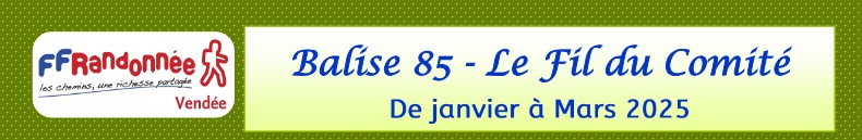 balise 85 janvier à mars 2025
