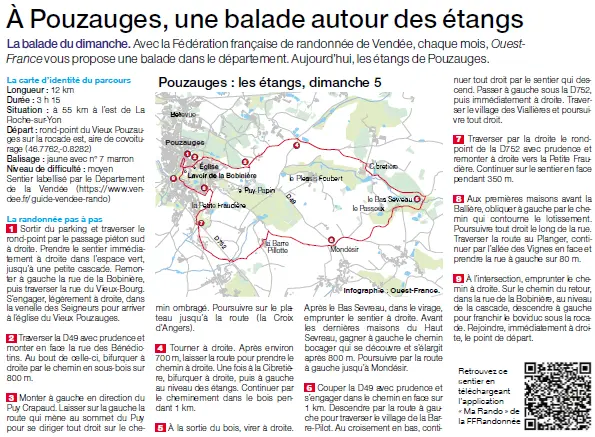 Balade du Dimanche Ouest France du 5 octobre 2025